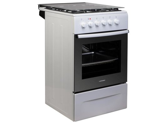 Плита комбинированная LERAN GEC 3311 W